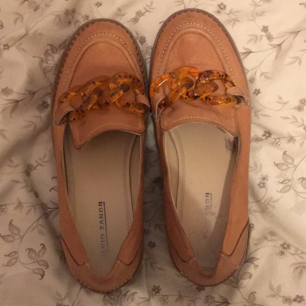 Elvio Zanon Loafers In Apricot
